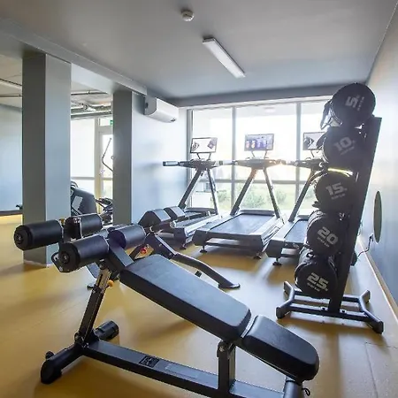 Mindaugo Apartamentai Su Sildomu Baseinu, Sporto Sale, Vaiku Kambariu, Work Zona * 팔랑가