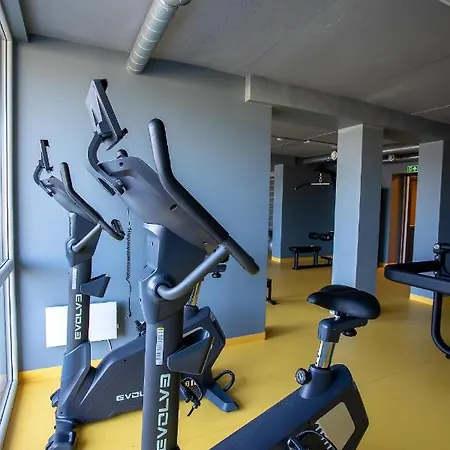 아파트 Mindaugo Apartamentai Su Sildomu Baseinu, Sporto Sale, Vaiku Kambariu, Work Zona 팔랑가