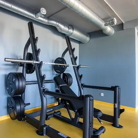 Mindaugo Apartamentai Su Sildomu Baseinu, Sporto Sale, Vaiku Kambariu, Work Zona Apartament Połąga