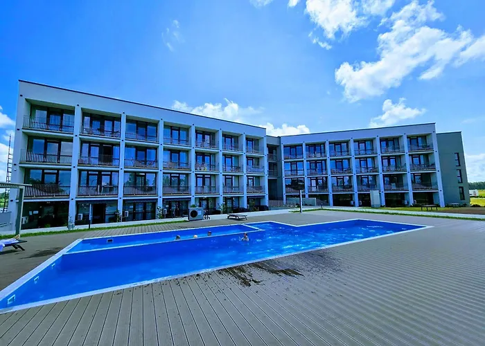 アパート Mindaugo Apartamentai Su Sildomu Baseinu, Sporto Sale, Vaiku Kambariu, Work Zona *